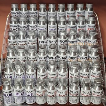 Wholesale Petroleum Dye Kit 54 Bottles with Counter Display
