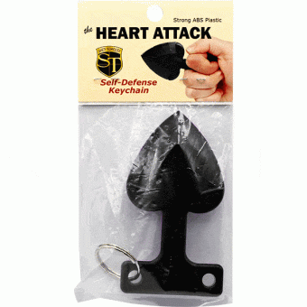Heart Attack Key Chain Black - Image 3