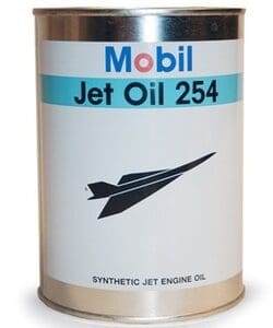 Mobil Jet Oil 254 canister image.
